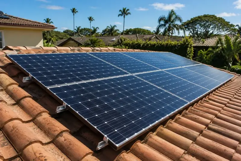 Installation de panneaux solaires à Dions